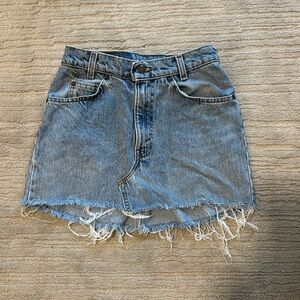 Vintage Levi’s Mini Skirt